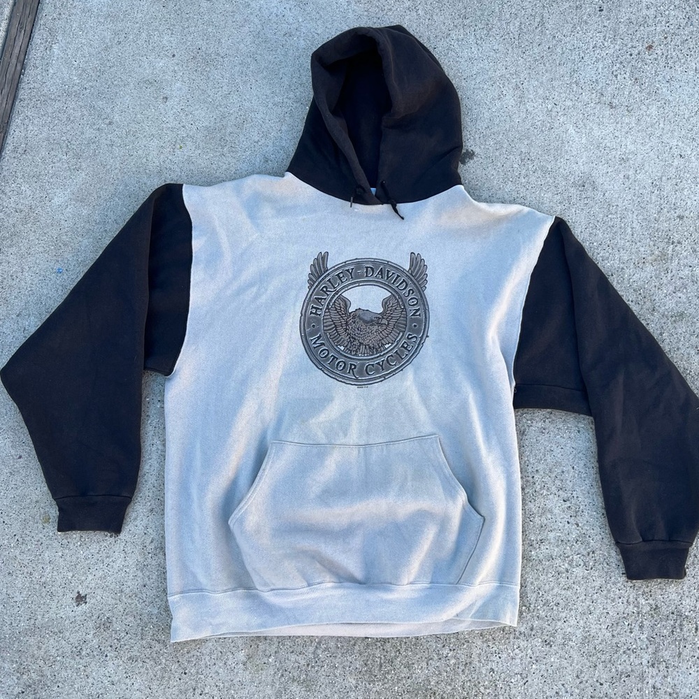 Vintage Harley-Davidson Hollywood Contrast Hoodie